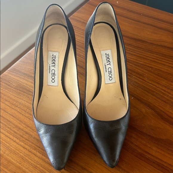 Jimmy Choo Elegant Black Stiletto Heels - Picture 5 of 5